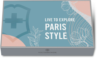 Нож перочинный Victorinox Companion Paris Style (1.3909.E221) 91мм 16функц. розовый подар.коробка - купить недорого с доставкой в интернет-магазине
