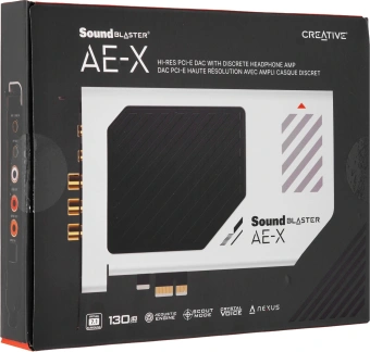 Звуковая карта Creative PCI-E Blaster AE-X 2.0 Ret - купить недорого с доставкой в интернет-магазине
