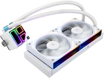 Система водяного охлаждения Thermalright Frozen Infinity 240 ARGB Soc-AM5/AM4/1200/1700/1851 белый 4-pin 28.2dB Al Ret (F-INFINITY-240-WH) - купить недорого с доставкой в интернет-магазине