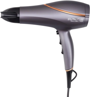 Фен Polaris PHD 2290Ti Tourmaline PROF 2200Вт графитовый/золотистый (PHD 2290TI) - купить недорого с доставкой в интернет-магазине