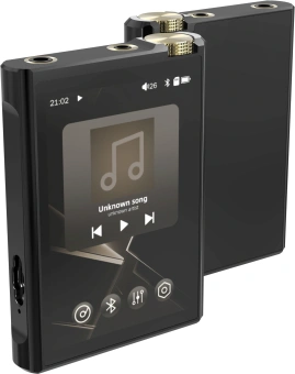 Плеер Hi-Fi Flash Digma Pro XT7 черный/золотистый/3.5"/microSD/microSDHC - купить недорого с доставкой в интернет-магазине