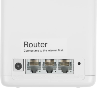 Бесшовный Mesh роутер Mercusys Halo H60X(2-pack) AX1500 10/100/1000BASE-TX белый (упак.:2шт) - купить недорого с доставкой в интернет-магазине