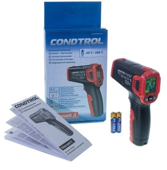 Пирометр Condtrol Maxwell 3 красный/черный (3-16-043) - купить недорого с доставкой в интернет-магазине