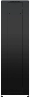 Шкаф коммутационный NTSS Премиум (NTSS-R42U6060GS-1BL) напольный 42U 600x600мм пер.дв.стекл металл 900кг черный 510мм 86кг 1987мм 20 металл - купить недорого с доставкой в интернет-магазине