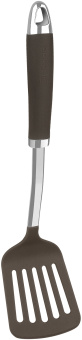 Лопатка для вторых блюд Rondell Mocco RD-1381 коричневый/стальной упак.:картонная подложка - купить недорого с доставкой в интернет-магазине