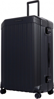 Чемодан Piquadro PQ-LM (BV4428PQLM/NO) 51x75x28см 82л. 5.46кг. поликарбонат/натур.кожа черный матов. - купить недорого с доставкой в интернет-магазине