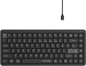 Клавиатура A4Tech Fstyler FBX53C черный USB беспроводная BT/Radio slim Multimedia (FBX53C) - купить недорого с доставкой в интернет-магазине