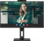 Монитор AOC 27" Pro Q27P3QW черный IPS LED 16:9 HDMI M/M Cam матовая HAS Piv 1000:1 350cd 178гр/178гр 2560x1440 75Hz DP QHD USB 6.6кг - купить недорого с доставкой в интернет-магазине
