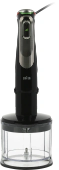 Блендер погружной Braun MQ9135XI 1200Вт черный/серебристый - купить недорого с доставкой в интернет-магазине