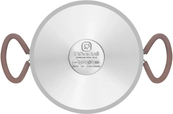 Кастрюля Rondell Etery RDS-1600 5.1л. d=24см (с крышкой) стальной - купить недорого с доставкой в интернет-магазине