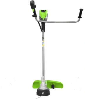 Триммер электрический Greenworks TB201H аккум. 2000Вт неразбор.штан. реж.эл.:леска/нож/диск - купить недорого с доставкой в интернет-магазине