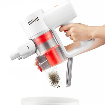 Пылесос ручной Xiaomi G20 Lite EU 215Вт белый/оранжевый - купить недорого с доставкой в интернет-магазине