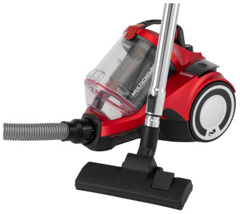 Пылесос Starwind SCV2081 2000Вт красный/черный - купить недорого с доставкой в интернет-магазине