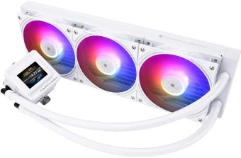 Система водяного охлаждения Thermalright Frozen Warframe SE 360 ARGB Soc-AM5/AM4/1151/1200/2066/2011/1700 белый 4-pin 29.6dB Al LCD Ret (F-WFRAME-SE-360-WH-ARGB) - купить недорого с доставкой в интернет-магазине
