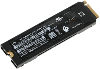Накопитель SSD WD PCIe 4.0 x4 1TB WDS100T2XHE Black SN850X M.2 2280 - купить недорого с доставкой в интернет-магазине