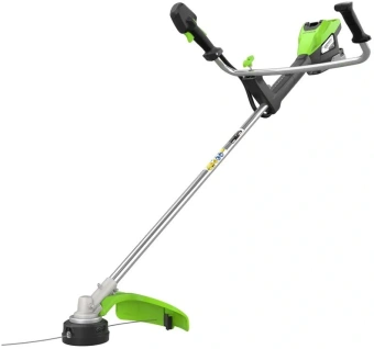 Триммер электрический Greenworks TB201H аккум. 2000Вт неразбор.штан. реж.эл.:леска/нож/диск - купить недорого с доставкой в интернет-магазине