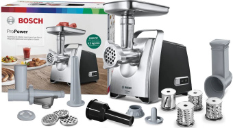 Мясорубка Bosch MFW68660 2200Вт черный - купить недорого с доставкой в интернет-магазине