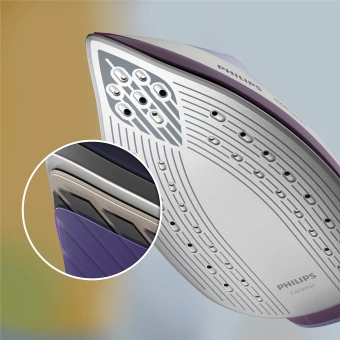 Парогенератор Philips PSG3000/30 2400Вт белый/фиолетовый - купить недорого с доставкой в интернет-магазине