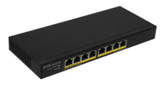 Коммутатор Zyxel GS1915-8EP-EU0101F (L2) 8x1Гбит/с 8PoE+ 60W управляемый - купить недорого с доставкой в интернет-магазине