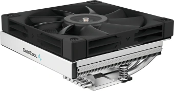 Устройство охлаждения(кулер) Deepcool AN600 Soc-AM5/AM4/1200/1700/1851 серебристый/черный 4-pin 18-24.4dB Al 180W 628gr Ret (R-AN600-BKNNMN-G) - купить недорого с доставкой в интернет-магазине