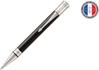 Ручка шариков. Parker Duofold K74 (1931390) Black CT M черн. черн. подар.кор. - купить недорого с доставкой в интернет-магазине