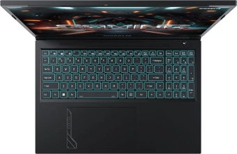 Ноутбук Gigabyte G6 Core i7 13620H 32Gb SSD512Gb NVIDIA GeForce RTX4060 8Gb 16" IPS FHD+ (1920x1200) FreeDOS black WiFi BT Cam (KF-H3KZ853KD/32) - купить недорого с доставкой в интернет-магазине