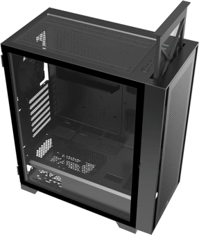 Корпус Montech Air 1000 Lite черный без БП ATX 1x120mm 3x140mm 1xUSB2.0 2xUSB3.0 audio bott PSU - купить недорого с доставкой в интернет-магазине