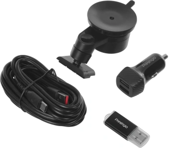 Видеорегистратор Prestigio RoadRunner 460W черный 5Mpix 1440x2560 1440p 140гр. Mstar SSC8629Q - купить недорого с доставкой в интернет-магазине