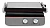 Электрогриль Domfy Metal DSM-EG502 2200Вт черный/серебристый