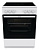 Плита Электрическая Gorenje GEC6A11WG белый стеклокерамика (без крышки)