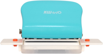 Дырокол Kw-Trio 099H9 макс.:5лист. пластик бирюзовый отв.:6 - купить недорого с доставкой в интернет-магазине