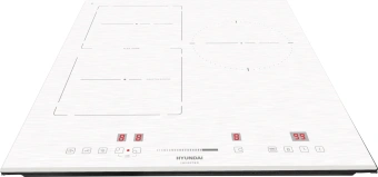 Индукционная варочная поверхность Hyundai HHI 4771 WG белый - купить недорого с доставкой в интернет-магазине