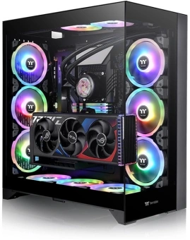 Корпус Thermaltake CTE E660MX черный без БП E-ATX 13x120mm 11x140mm 2xUSB3.0 audio bott PSU - купить недорого с доставкой в интернет-магазине