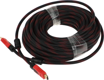 Кабель соединительный аудио-видео Premier 5-813R HDMI (m)/HDMI (m) 20м. феррит.кольца черный/красный (5-813R 20.0) - купить недорого с доставкой в интернет-магазине