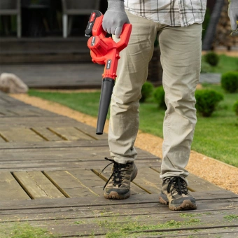 Воздуходувка-пылесос MTX LB-185 пит.:от аккум. красный/черный - купить недорого с доставкой в интернет-магазине