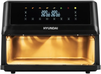 Аэрогриль Hyundai HYF-9089 11л 2400Вт черный - купить недорого с доставкой в интернет-магазине