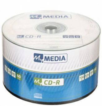 Диск CD-R MyMedia 700Mb 52x Pack wrap (50шт) (69201) - купить недорого с доставкой в интернет-магазине