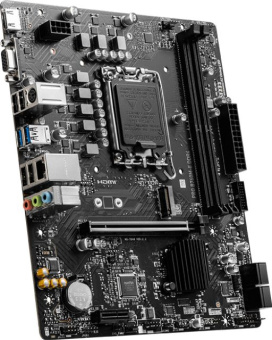 Материнская плата MSI PRO B760M-E DDR4 Soc-1700 Intel B760 2xDDR4 mATX AC`97 8ch(7.1) GbLAN+VGA+HDMI - купить недорого с доставкой в интернет-магазине