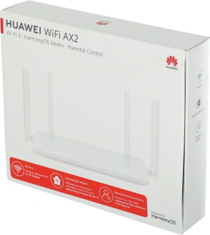 Роутер беспроводной Huawei WS7001-20 (AX2) (53039183) AX1500 10/100/1000BASE-TX белый - купить недорого с доставкой в интернет-магазине