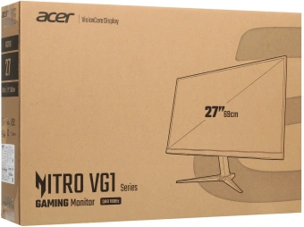 Монитор Acer 27" VG271UM3BMIIPX черный IPS LED 1ms 16:9 HDMI M/M матовая 250cd 178гр/178гр 2560x1440 180Hz FreeSync Premium DP 2K 4.9кг - купить недорого с доставкой в интернет-магазине