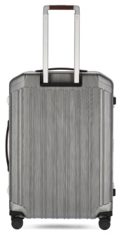 Чемодан Piquadro PQ LM (BV4427PQLM/NCU) 46x68x26.5см 69л. 4.68кг. поликарбонат/натур.кожа темно-серый - купить недорого с доставкой в интернет-магазине