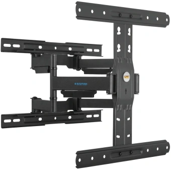 Кронштейн для телевизора Kromax Ultra Slim-101 черный 21"-70" макс.45кг настенный поворот и наклон - купить недорого с доставкой в интернет-магазине