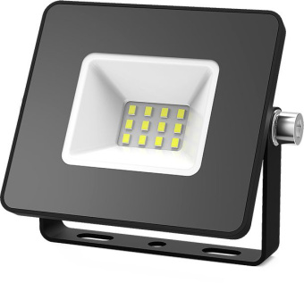 Прожектор уличный Gauss Elementary 613100310 светодиодный 10Втчерный - купить недорого с доставкой в интернет-магазине