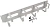Адаптер Sysmatrix (SA 0220.7000) ш.483мм в.88мм RAL 7035