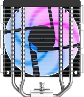 Устройство охлаждения(кулер) ID-Cooling SE-214-XT V2 RGB Soc-AM5/AM4/1200/1700/1851 серебристый/черный 4-pin 16-27.2dB Al+Cu 200W 550gr Ret - купить недорого с доставкой в интернет-магазине