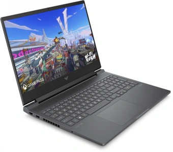 Ноутбук HP Victus 16-r1073ci Core i5 14450HX 16Gb SSD512Gb NVIDIA GeForce RTX 3050 6Gb 16.1" IPS FHD (1920x1080) Free DOS silver WiFi BT Cam (A74LWEA) - купить недорого с доставкой в интернет-магазине