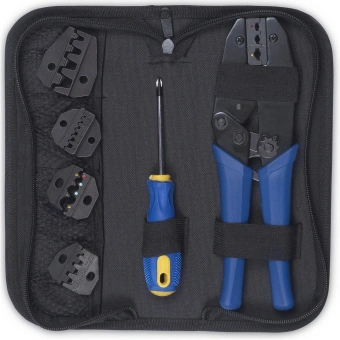 Набор инструментов Cabeus HT-TK-04 для обжима черный - купить недорого с доставкой в интернет-магазине