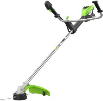 Триммер электрический Greenworks TB201H аккум. 2000Вт неразбор.штан. реж.эл.:леска/нож/диск - купить недорого с доставкой в интернет-магазине