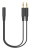 Адаптер аудио A4Tech AD-4P Jack 3.5 (f)/2xJack 3.5 (m) 0.2м. черный - купить недорого с доставкой в интернет-магазине