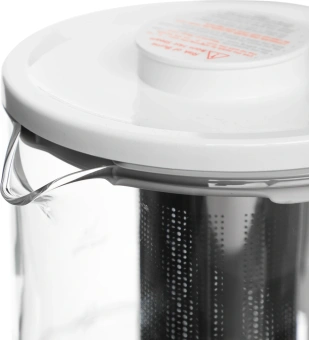 Чайник электрический Xiaomi Multifunctional Kettle EU 1.5л. 800Вт белый/прозрачный корпус: стекло/пластик (BHR9118EU) - купить недорого с доставкой в интернет-магазине